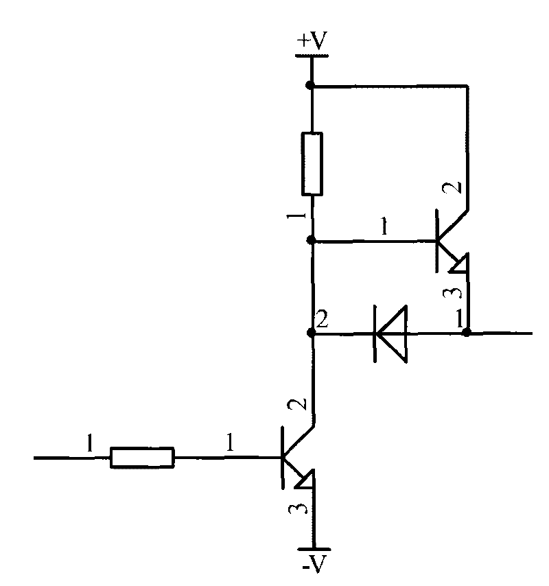 Driver for isolating edge signal