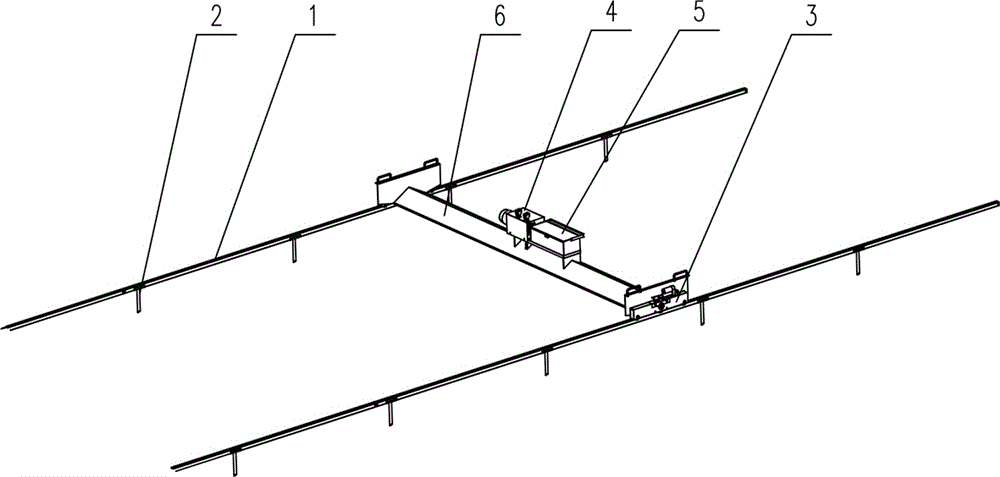 Method for land leveling seedbed land by utilizing track device