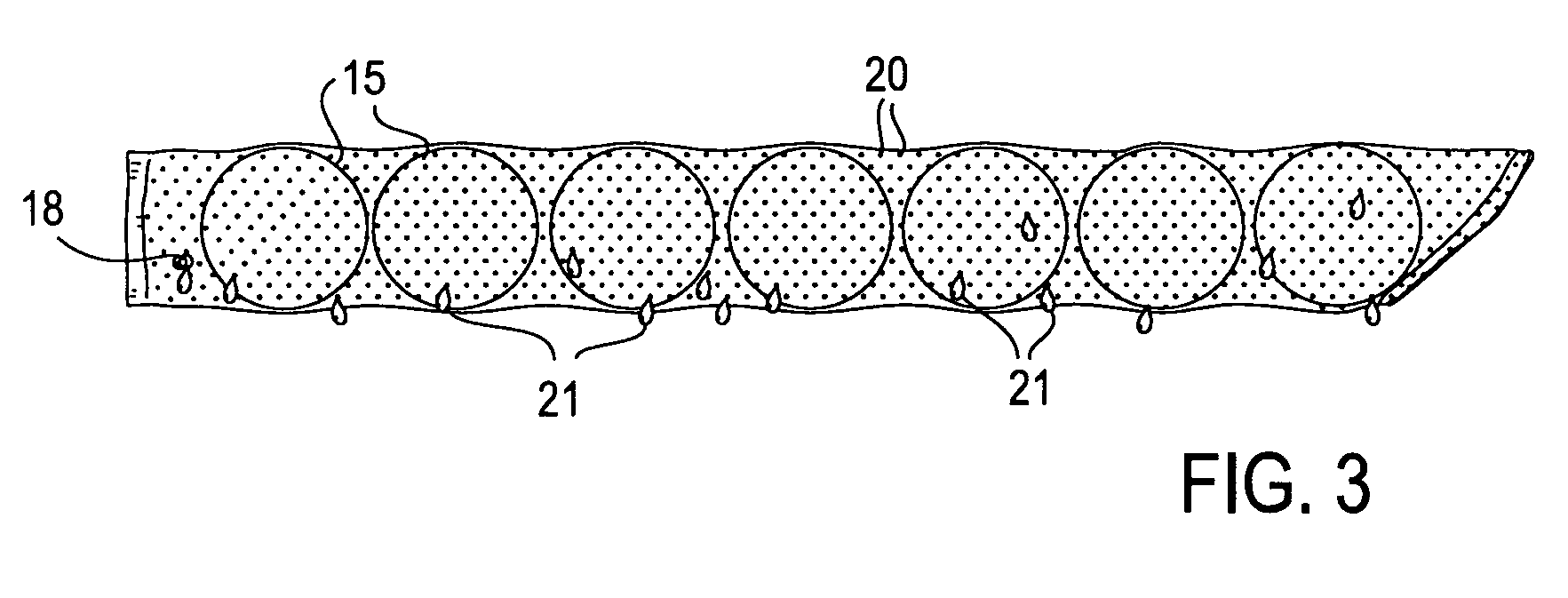 Method for packaging scallops in a tubular bag