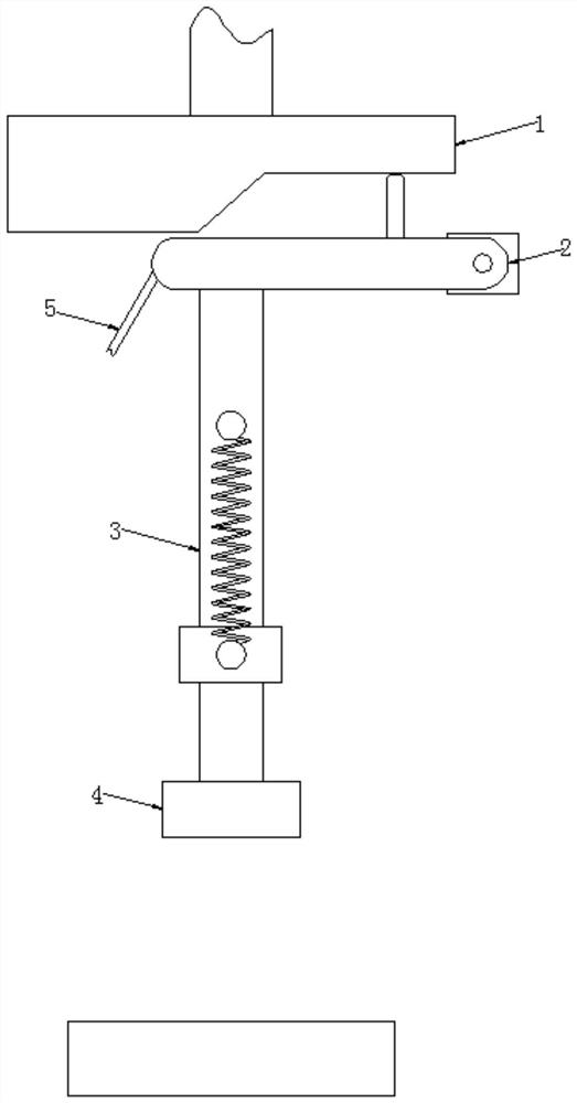 A metal processing auxiliary transfer device for automatic unloading after stamping