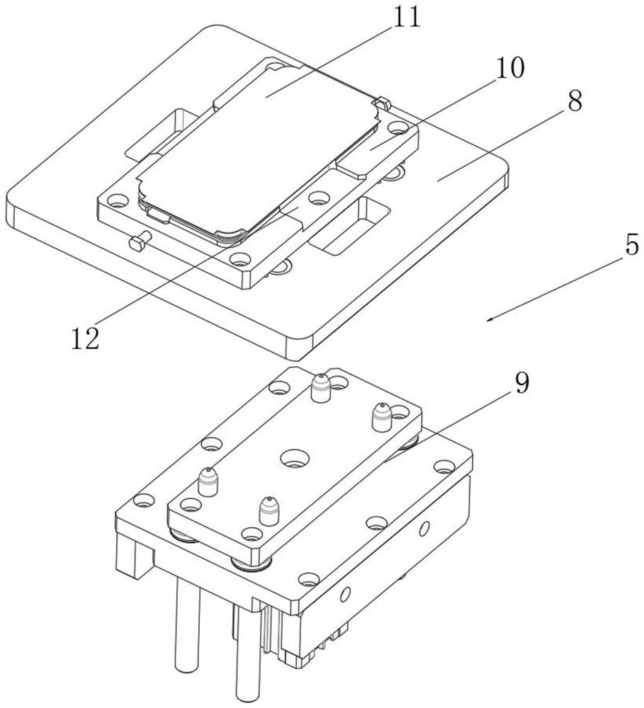 A battery quick replacement assembly for a new energy bus