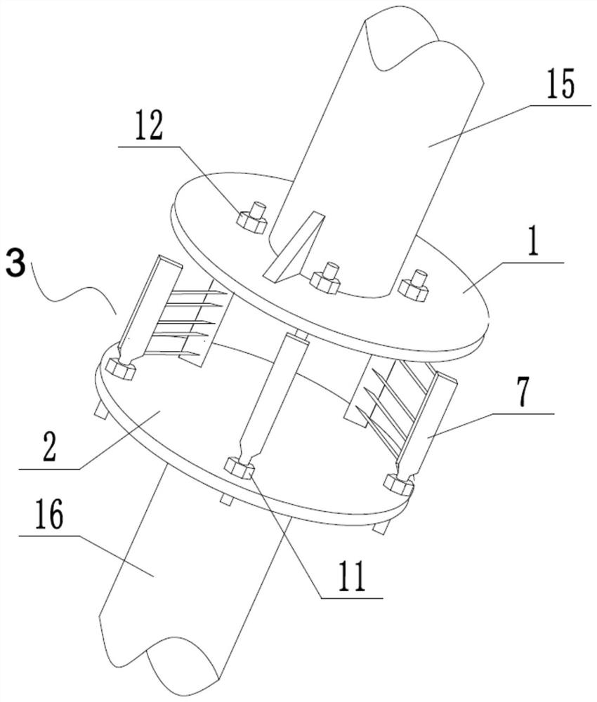 Bending type damper with adjustable damping force