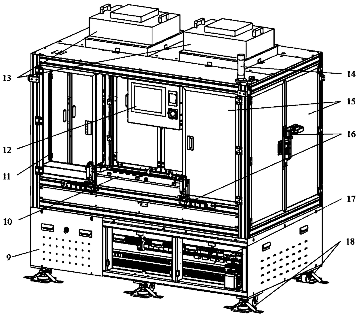 High-precision automatic FPC (Flexible Printed Circuit) binding equipment