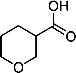 Tetrahydropyrane-3-formic acid preparation method