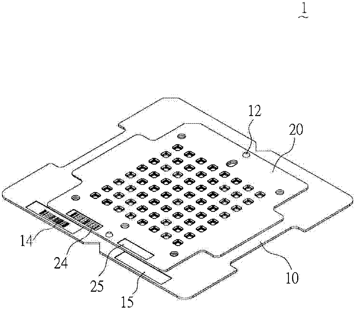 Semiconductor component test carrier, test apparatus thereof and equipment