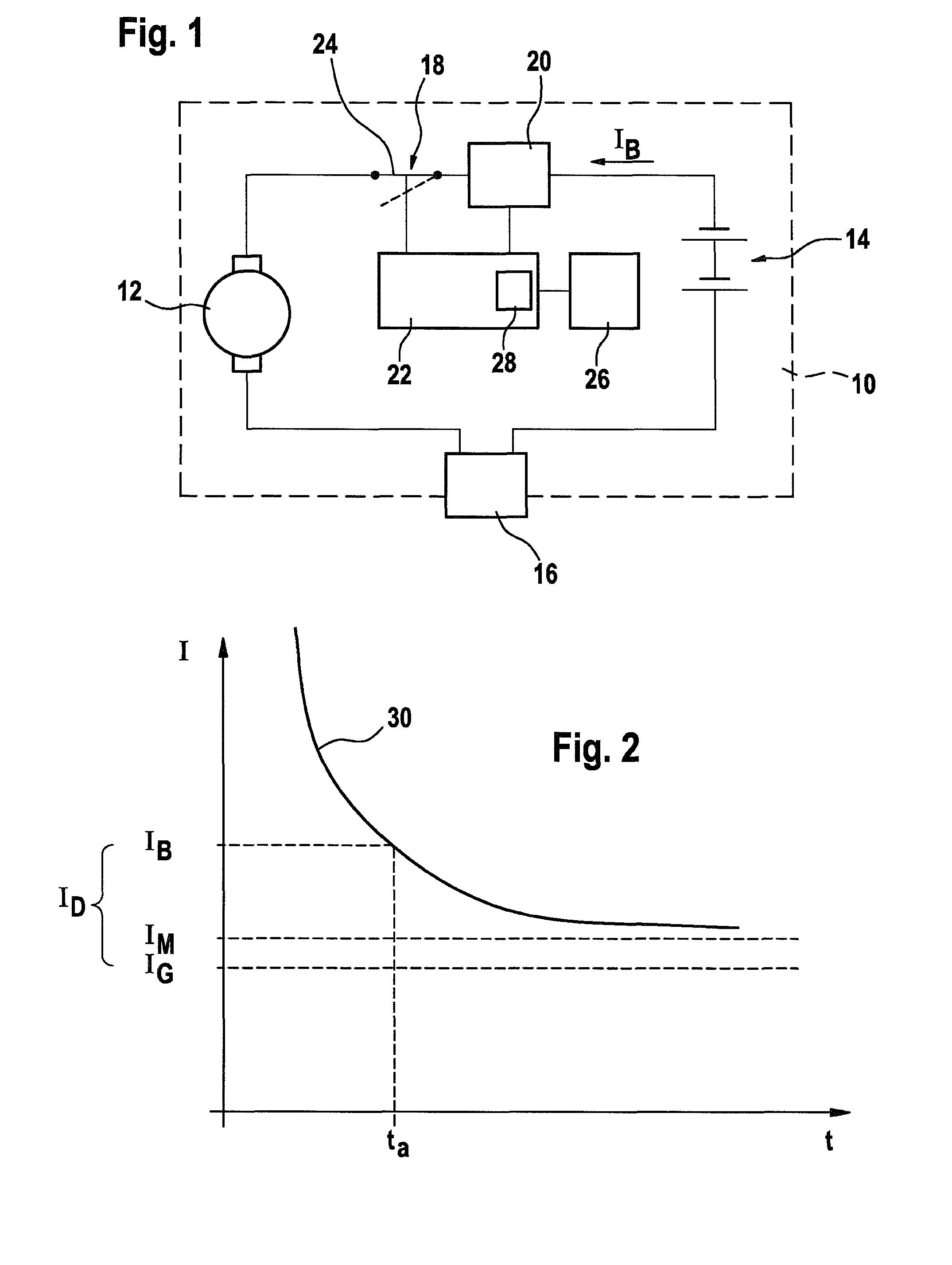 Method and device for an overload detection in hand-guided power tools