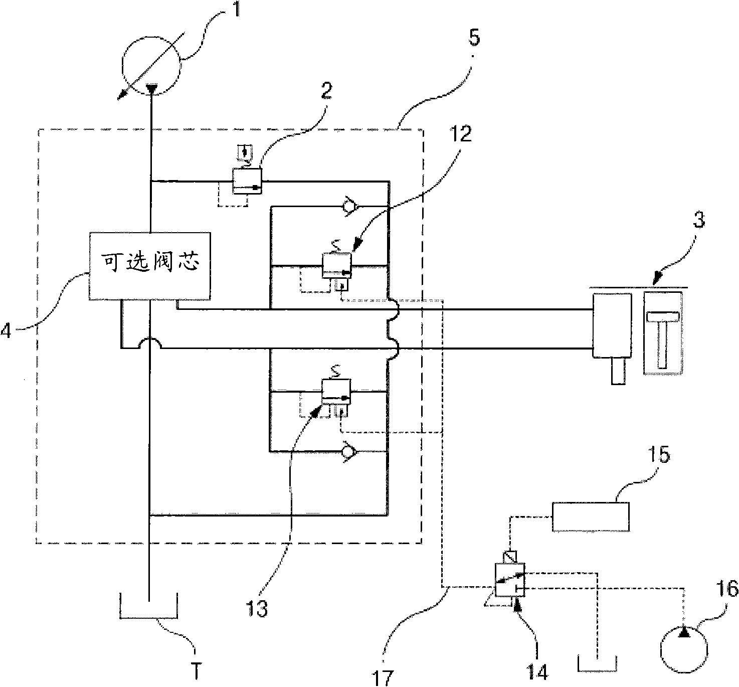 Hydraulic circuit for heavy equipment having variable control device