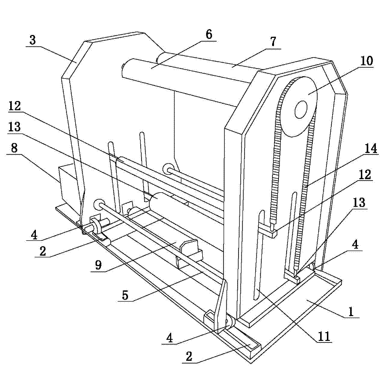 Device for accurately correcting polymeric membrane