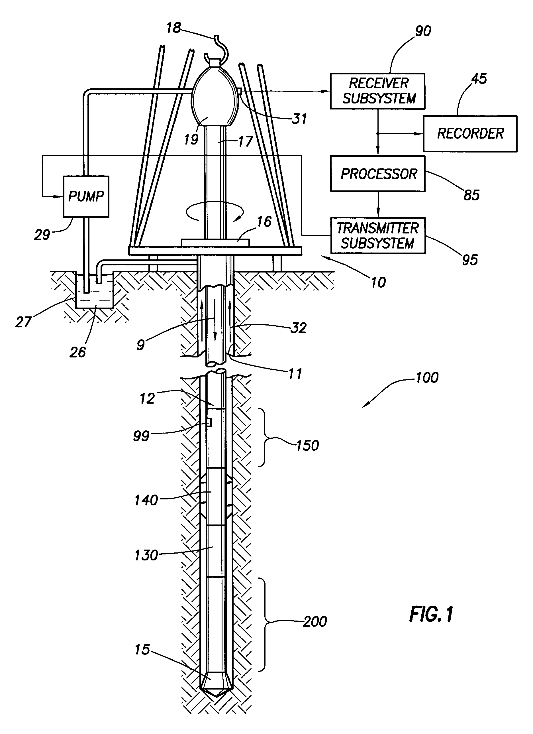 Downhole measurement of formation characteristics while drilling