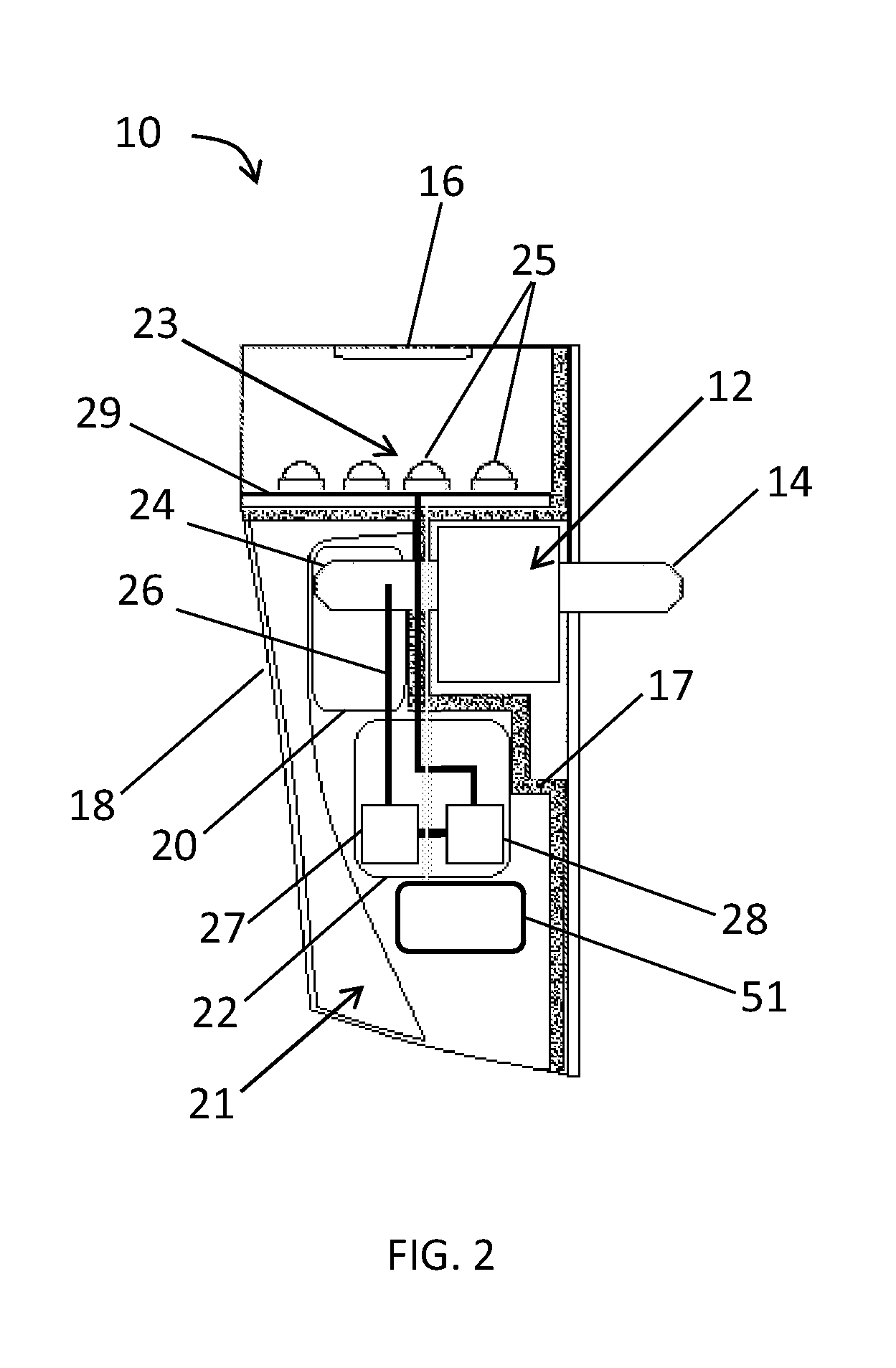 Wall-mountable luminaire and associated systems and methods