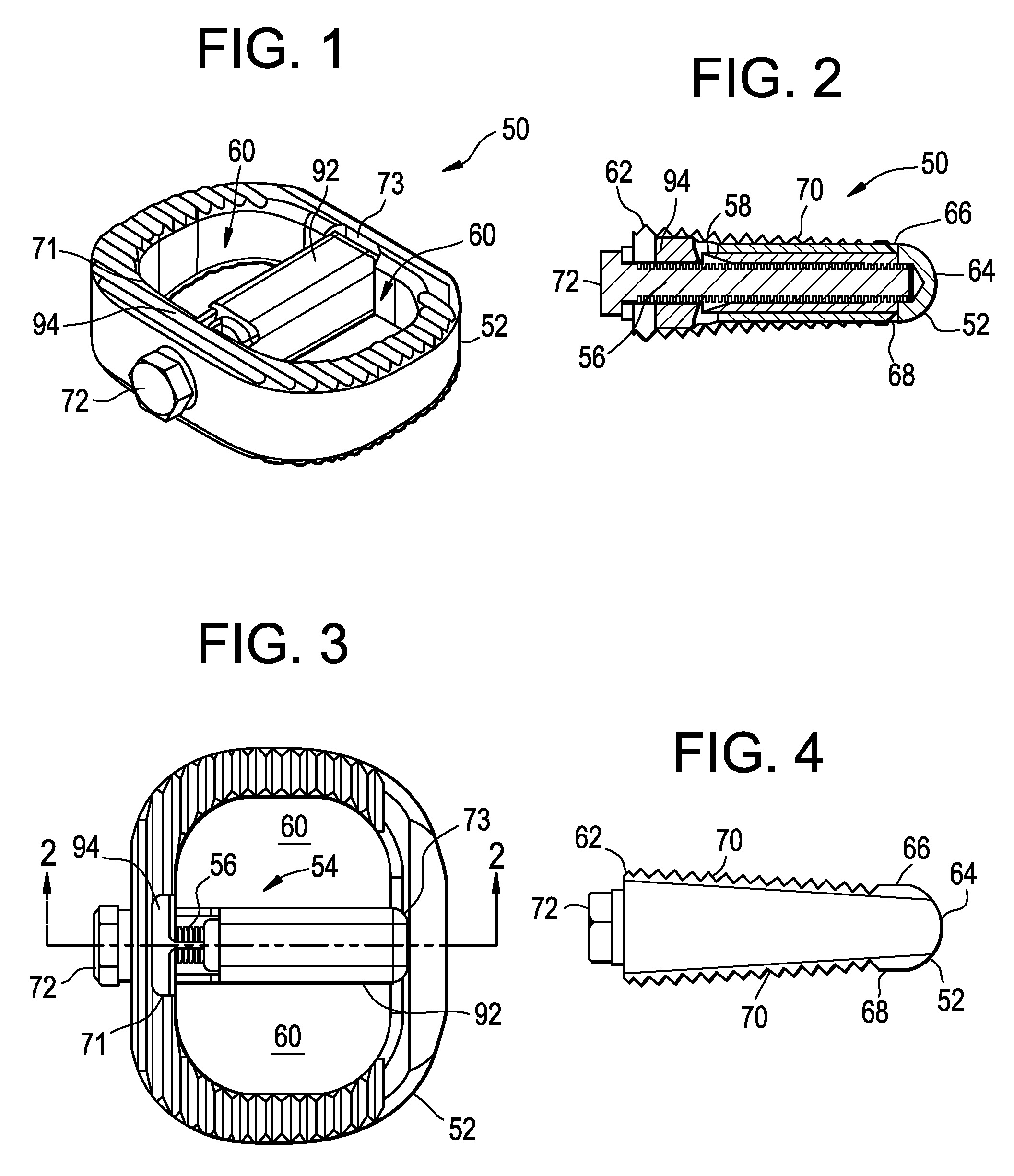 Interbody fusion device and method of operation