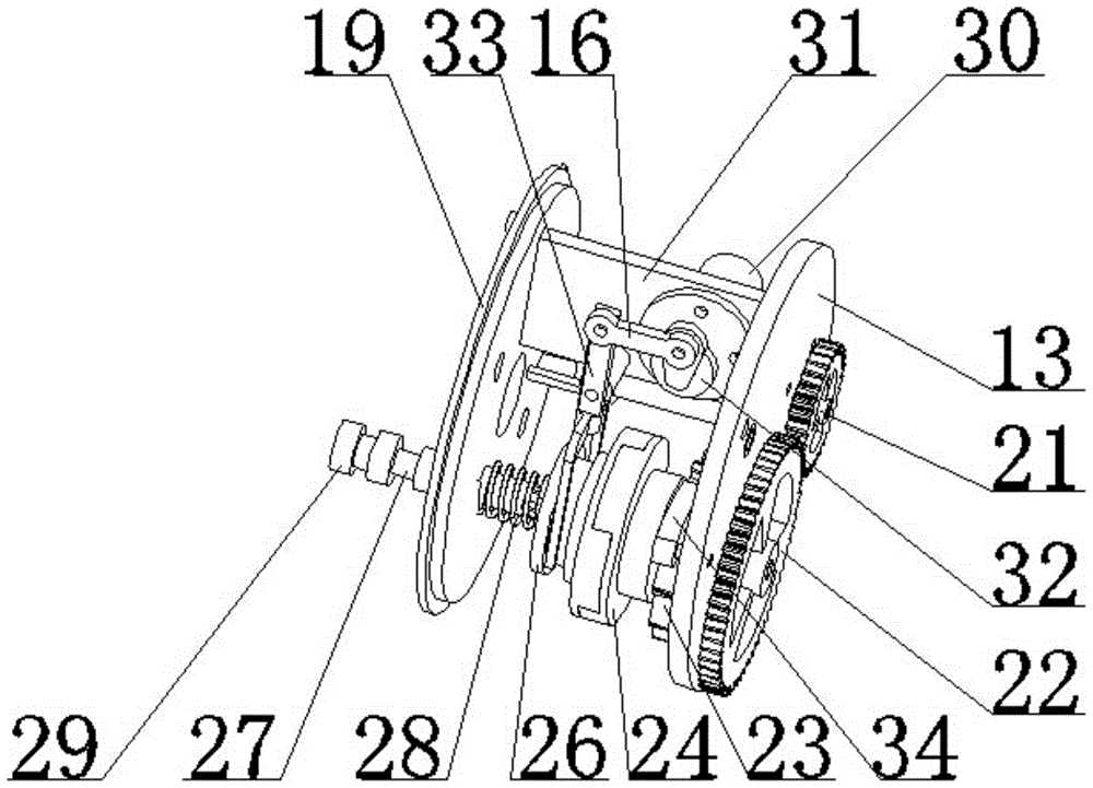 A bionic bouncing and walking mechanism