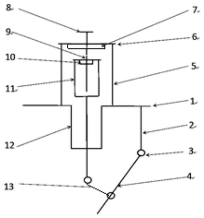 Device for adjusting angle of sample table of vacuum equipment