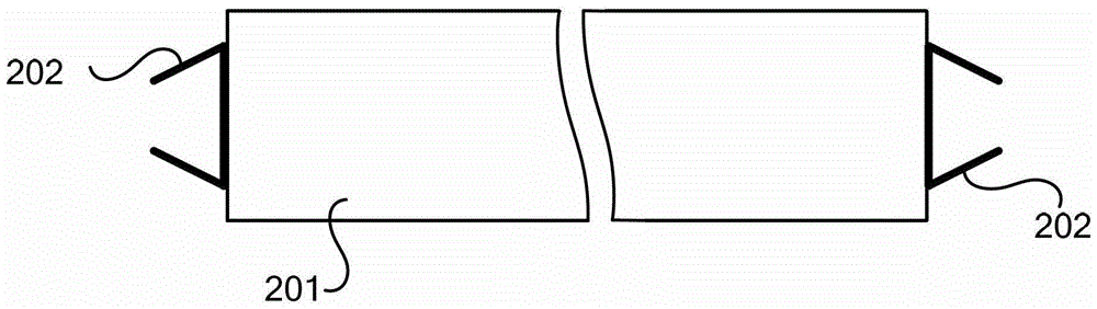 A kind of testing device and testing method of TFT substrate