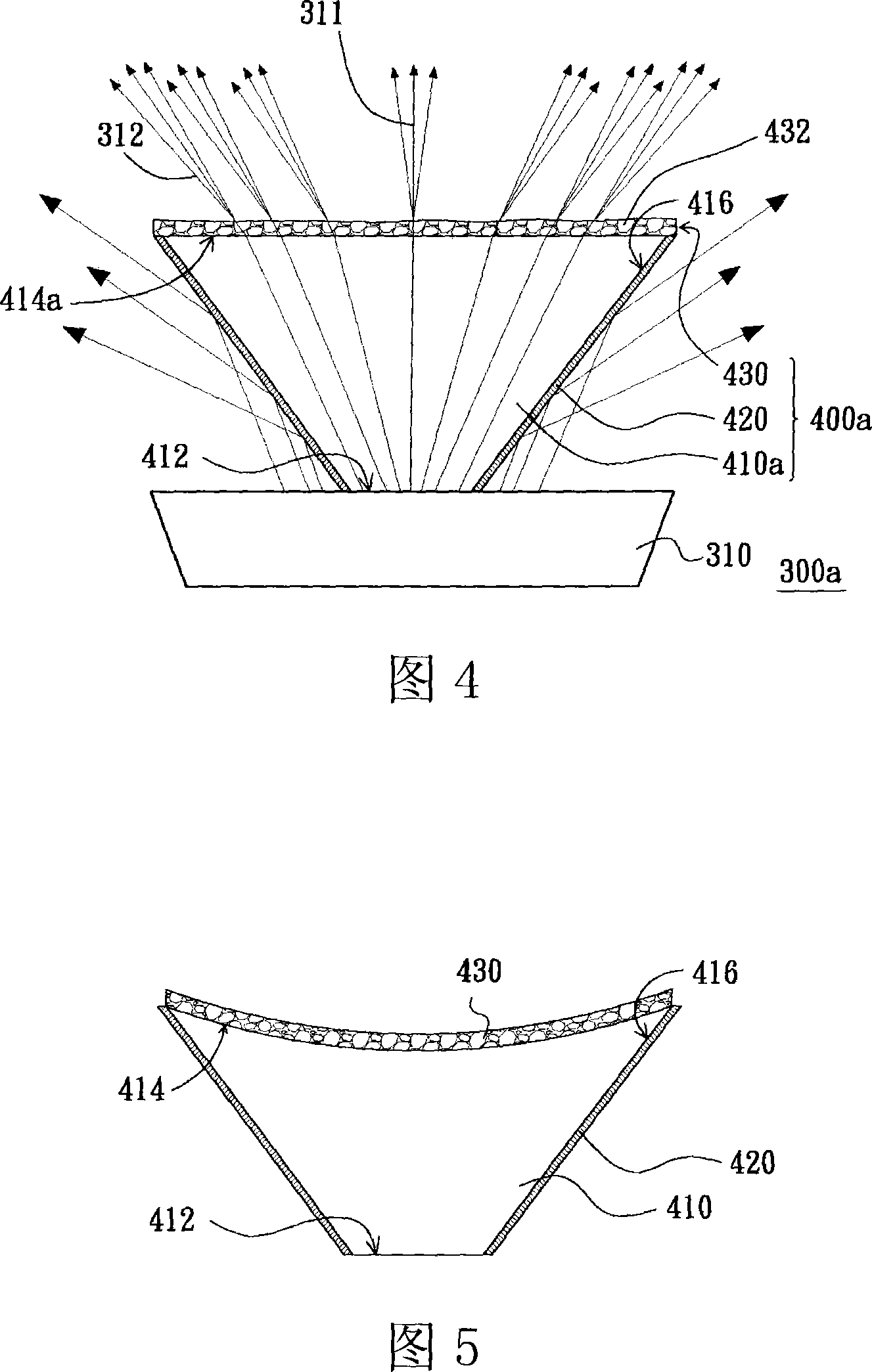 Lens structure and light emitting unit