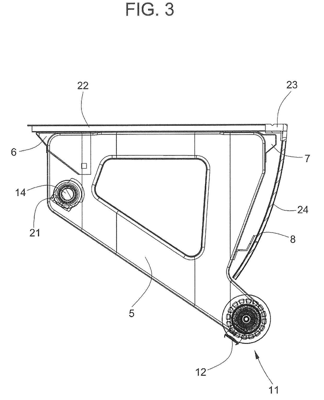Step for escalator or plate for travelator, and escalator or travelator and method for production