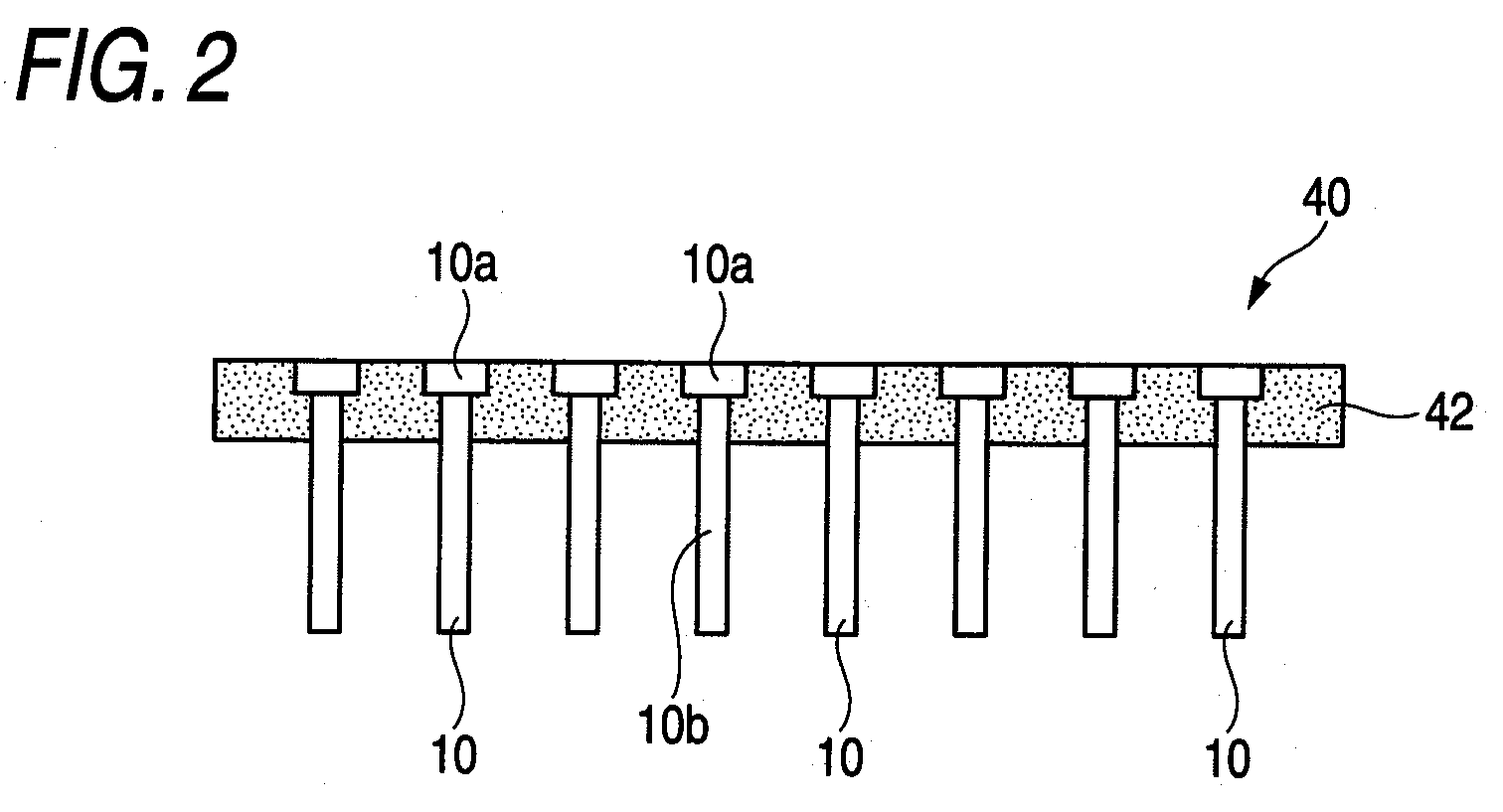 Substrate with pin, manufacturing method thereof, and semiconductor product