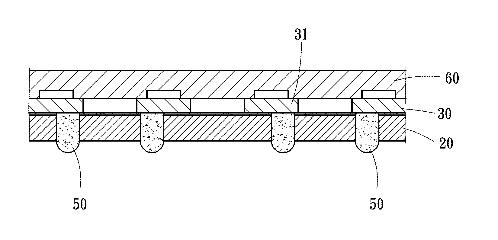 Quad-flat no-leads package structure and method of manufacturing the same