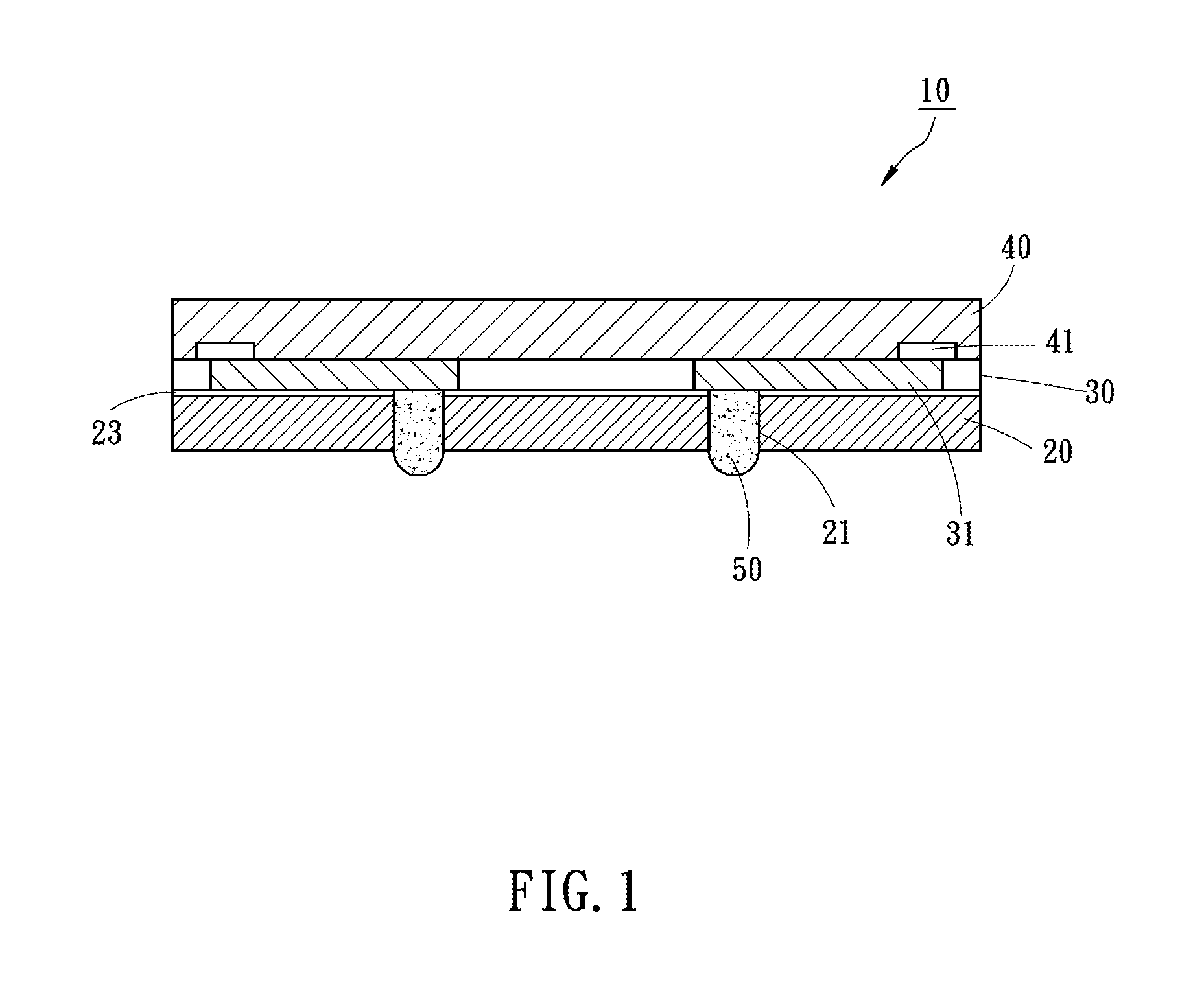 Quad-flat no-leads package structure and method of manufacturing the same