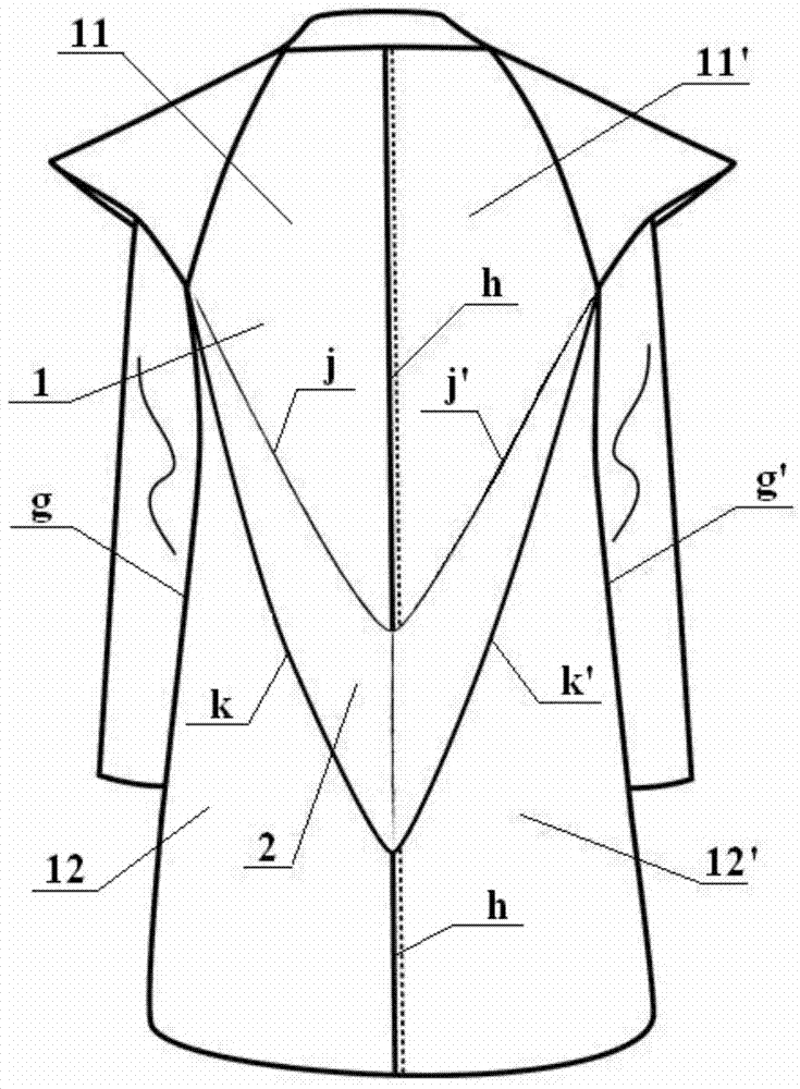 Three-dimensional jacket windbreaker and manufacture process thereof