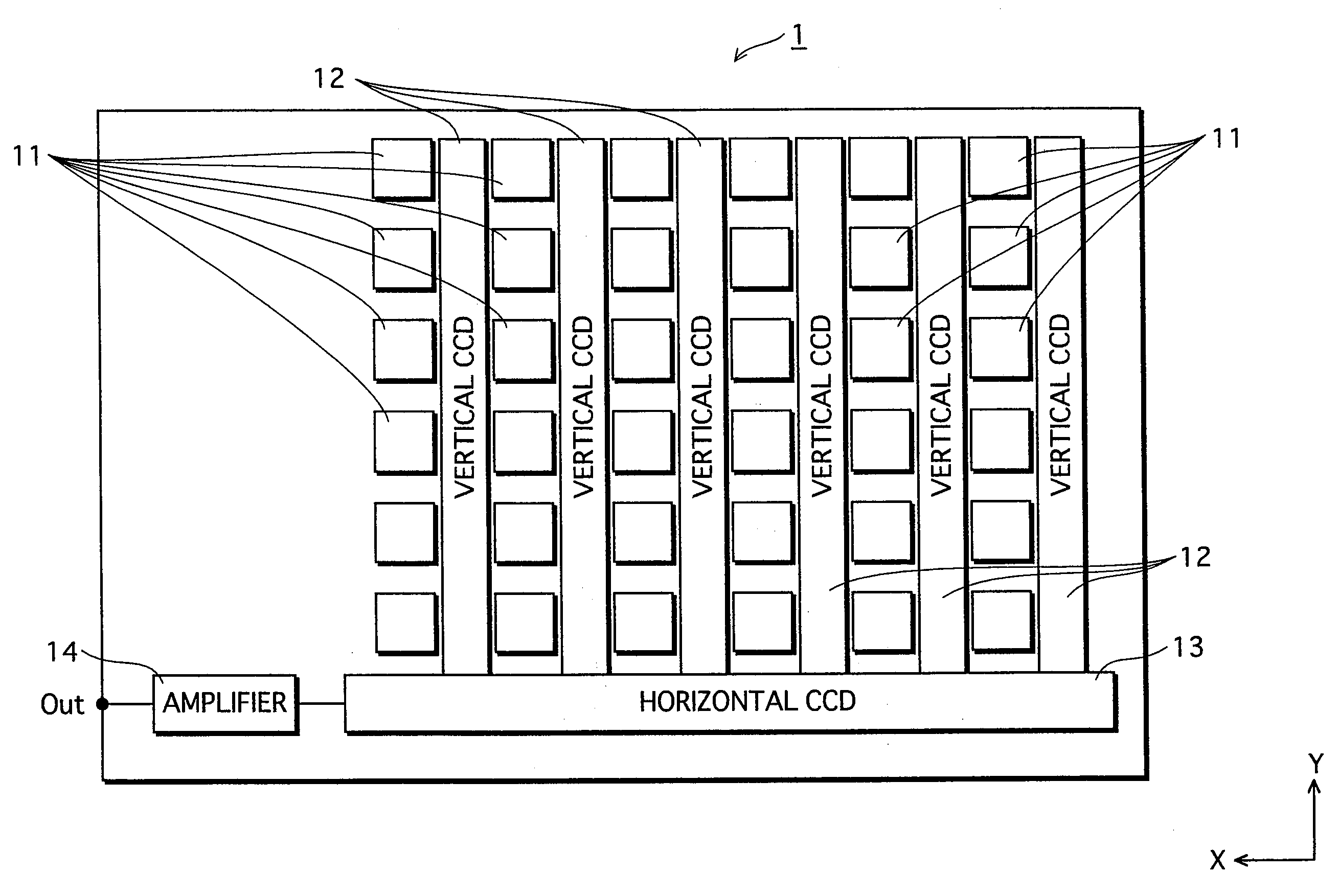 Solid state imaging device in which a plurality of imaging pixels are arranged two-dimensionally, and a manufacturing method for the solid state imaging device