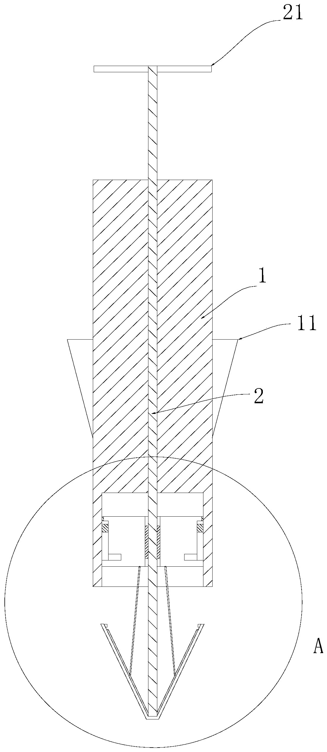 Expandable heart hemostatic device