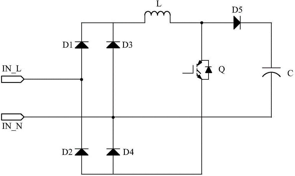 Full wave rectifier circuit and voltage converter
