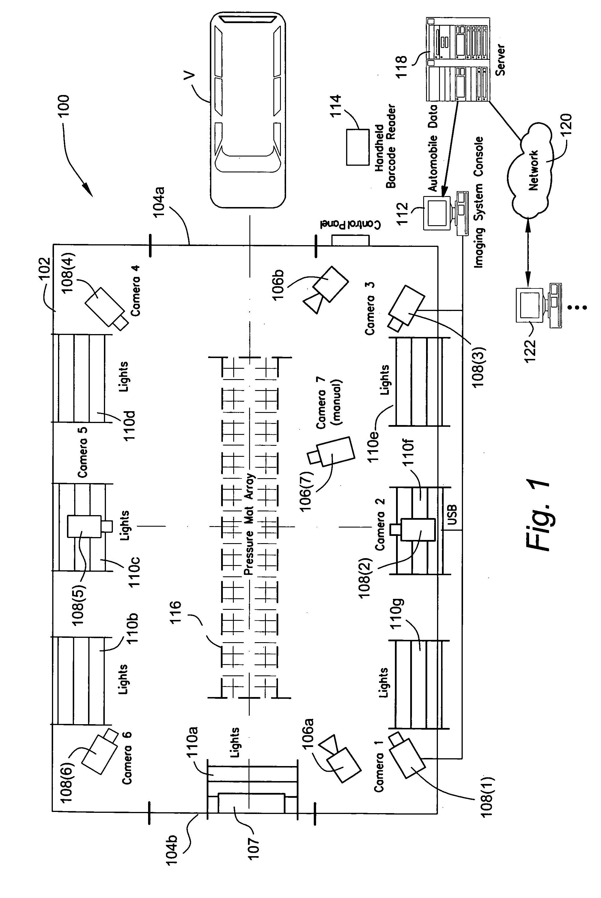 Method and apparatus for automatically capturing multiple images of motor vehicles and other items for sale or auction