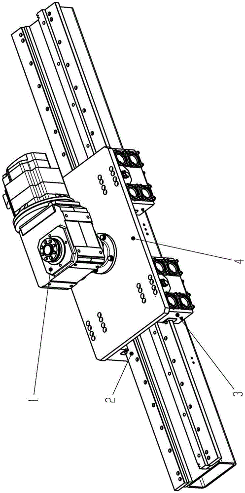 A linear drive roller conveyor system