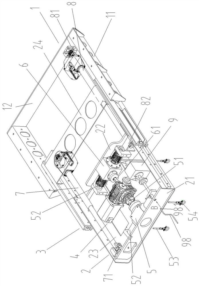Vehicle-mounted shelter telescopic suspension arm
