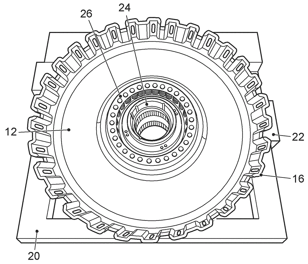 Method for aligning rotation position of at least two components and positionging device