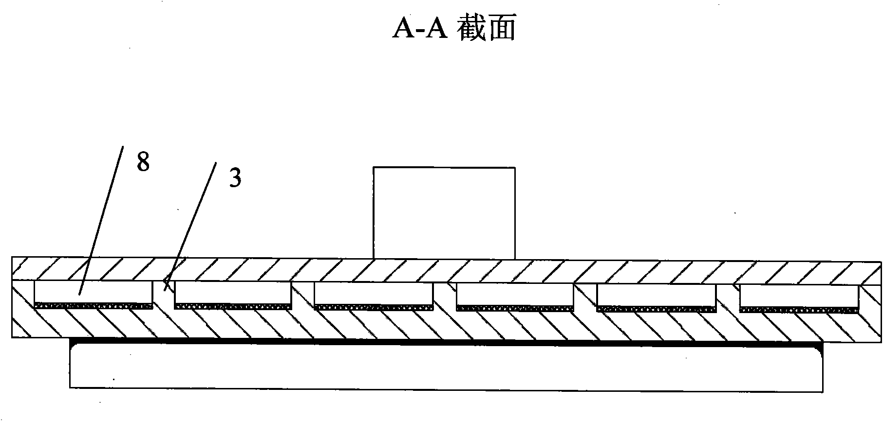 Evaporator for cooling chip and manufacture method thereof