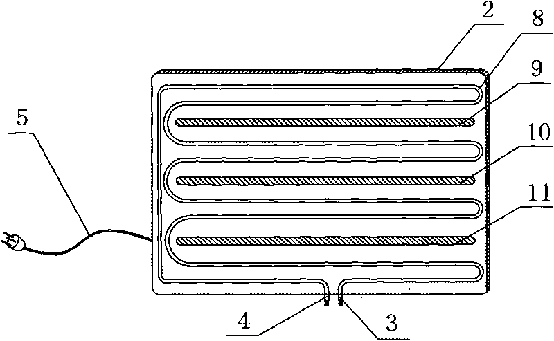 Energy-saving heating and water boiling electronic heater