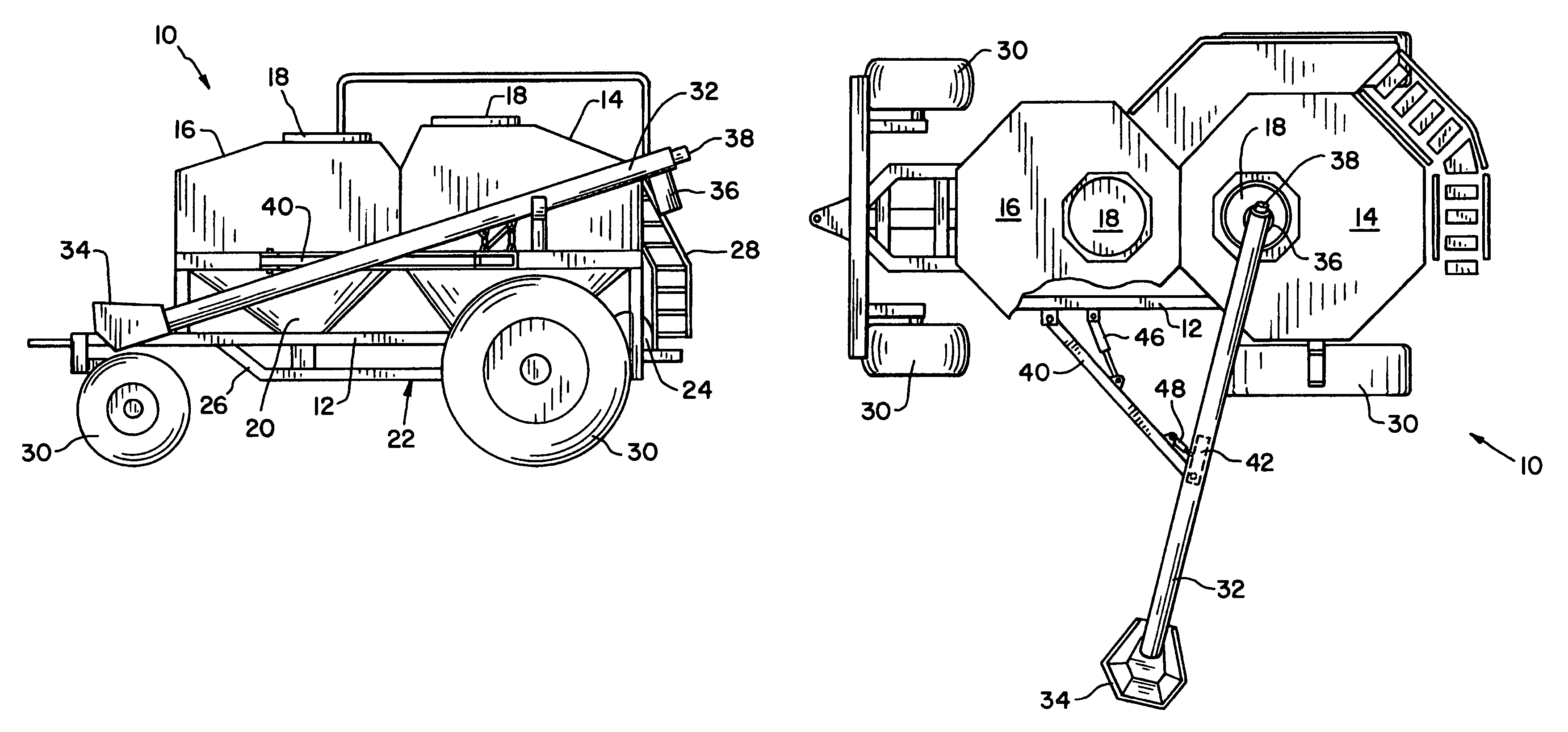 Conveyor positioning system for an air cart in an agricultural seeder