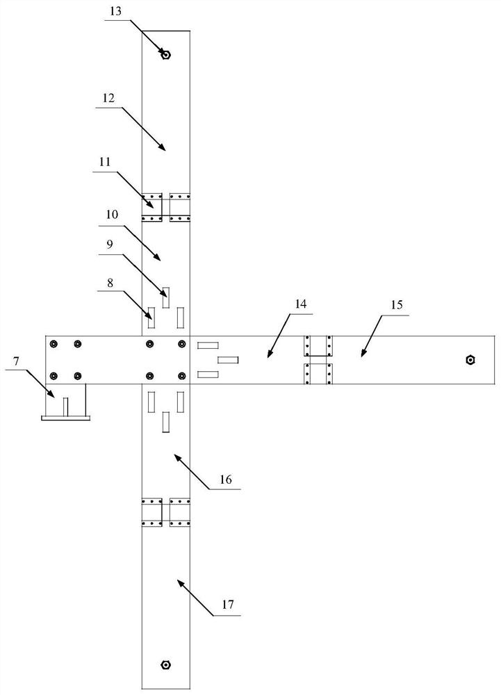 Device and method for vibration detection and control of multi-flexible articulated beams driven by pneumatic artificial muscles