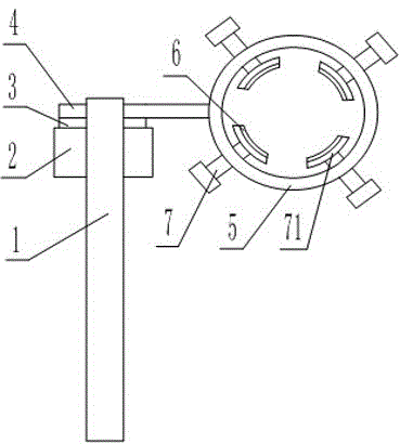 Method for removing rust on outer wall of petroleum drill rod