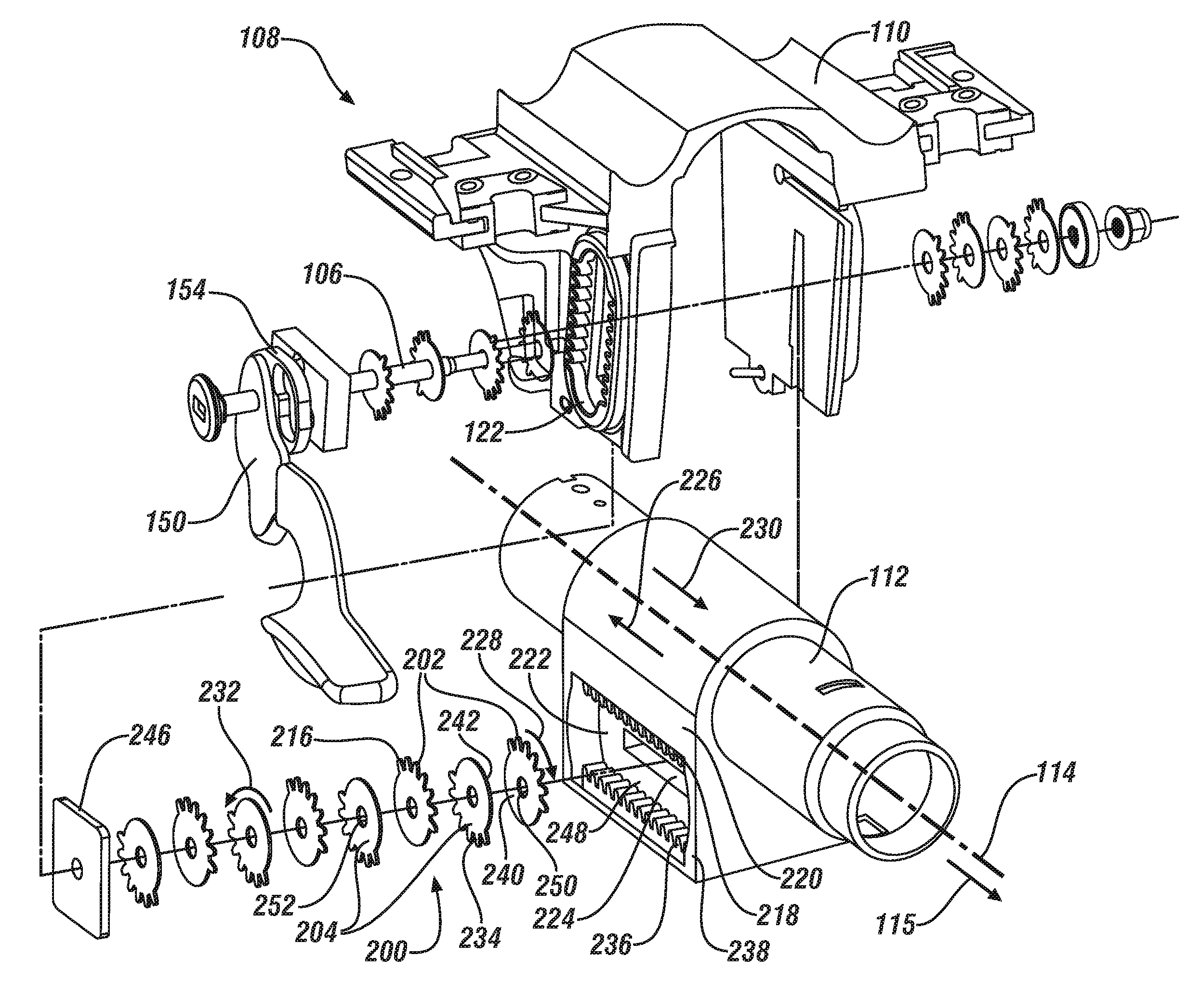 System and method for fixing a position of a steering column