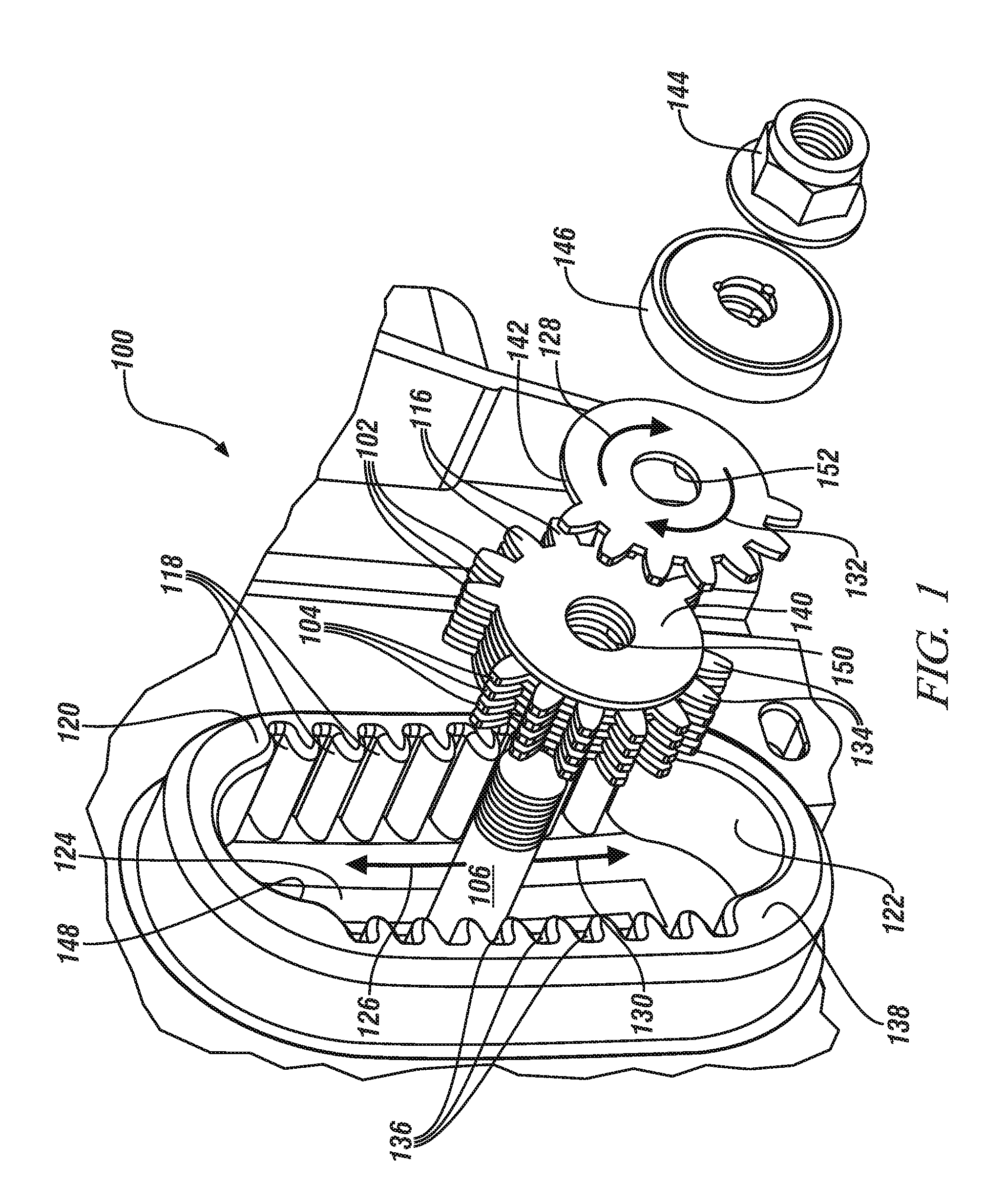 System and method for fixing a position of a steering column