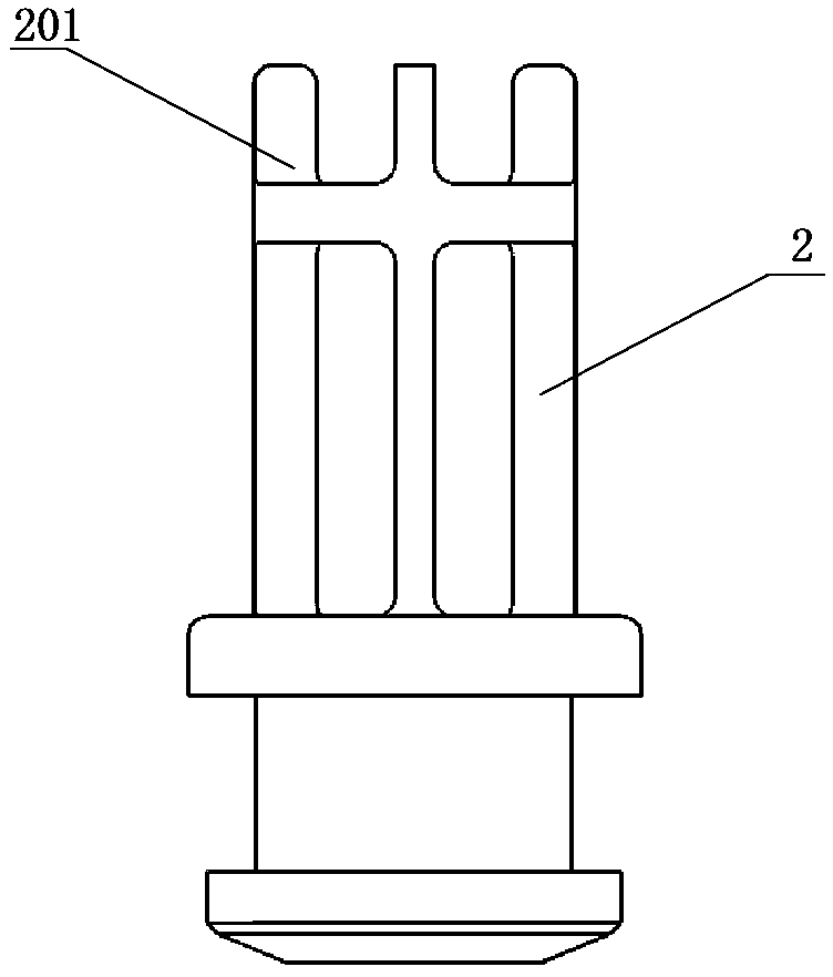 Gas inlet protection device