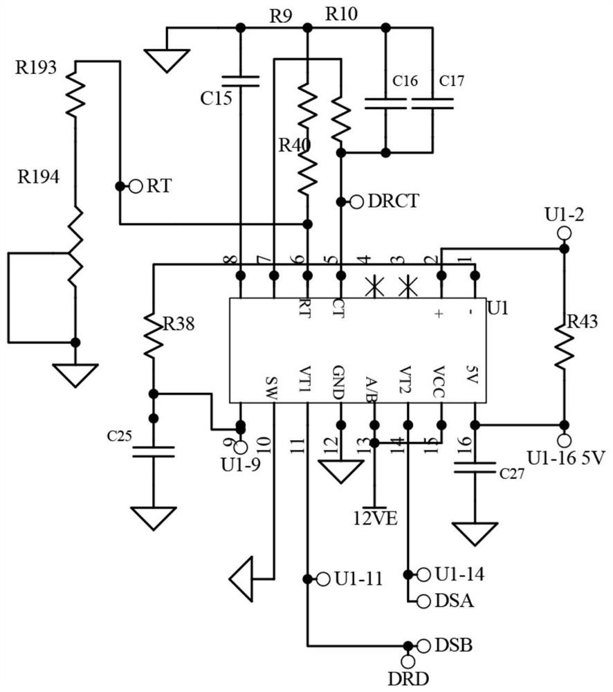 Asymmetric half-bridge stepless power regulation device and method