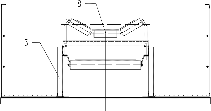 Device for composting concrete aggregate with large particle diameter