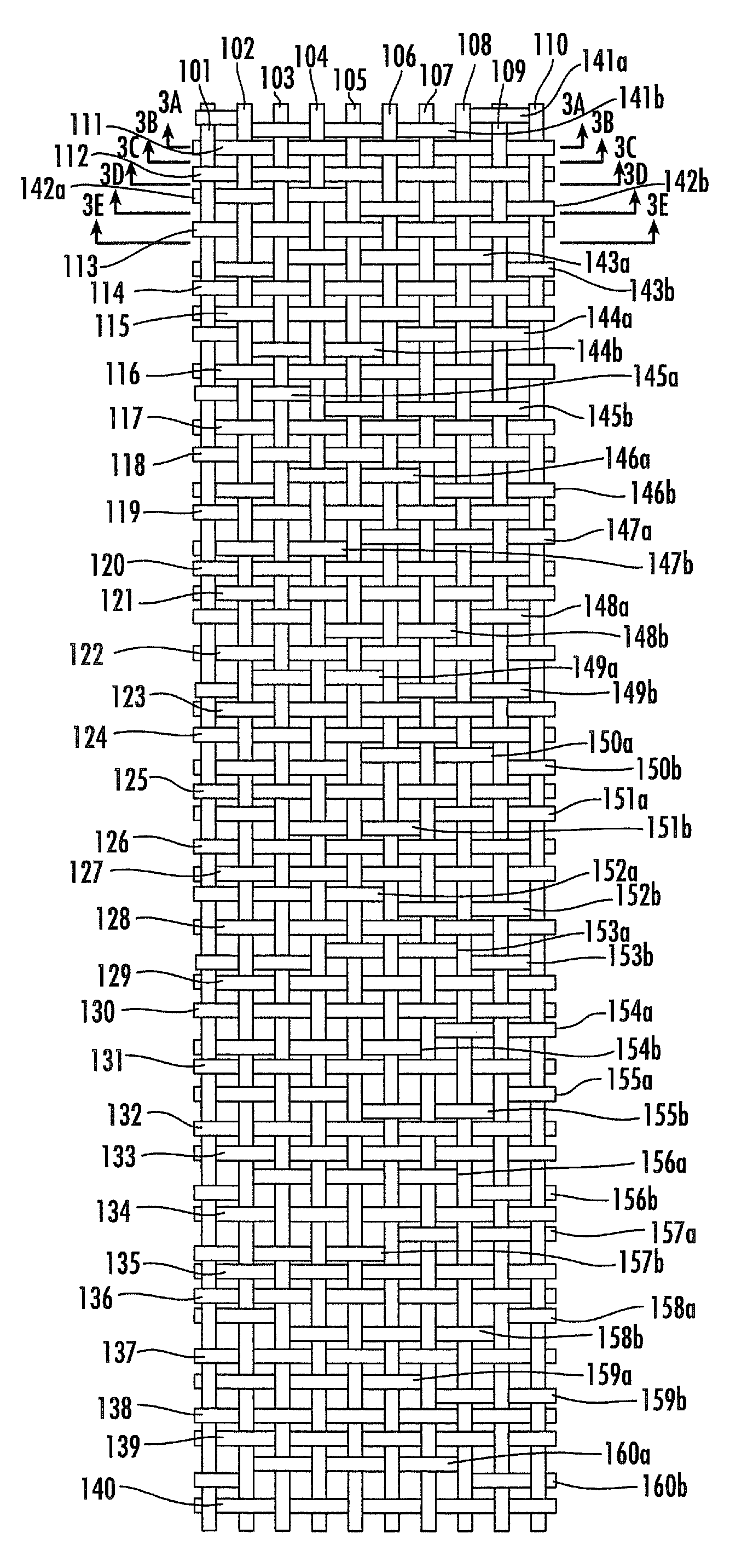 Multi-layer papermaker's forming fabric with alternating paired and single top cmd yarns