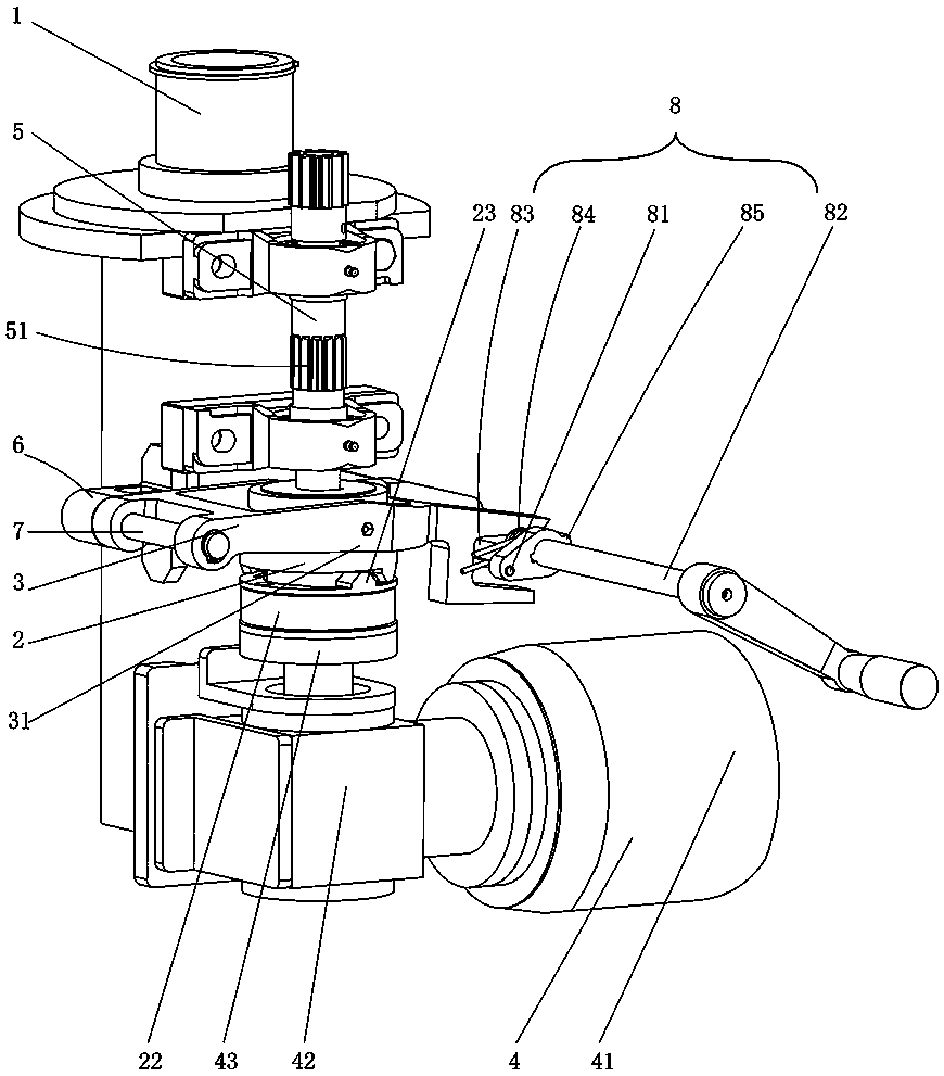 Semi-automatic clutch device