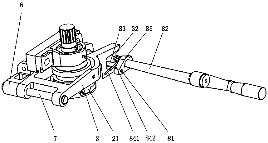 Semi-automatic clutch device