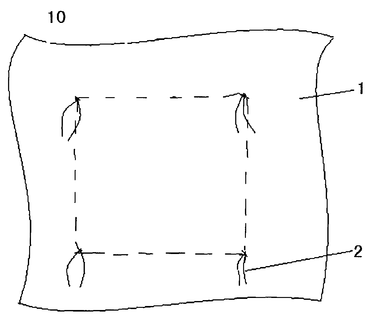 Light-transmitting breathable tablecloth capable of being fixed to tabletop