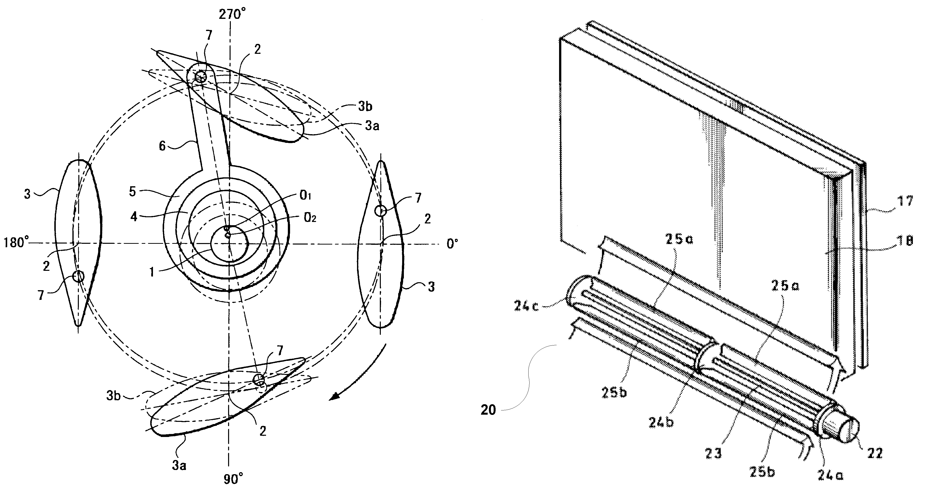 Cooling fan and image display apparatus