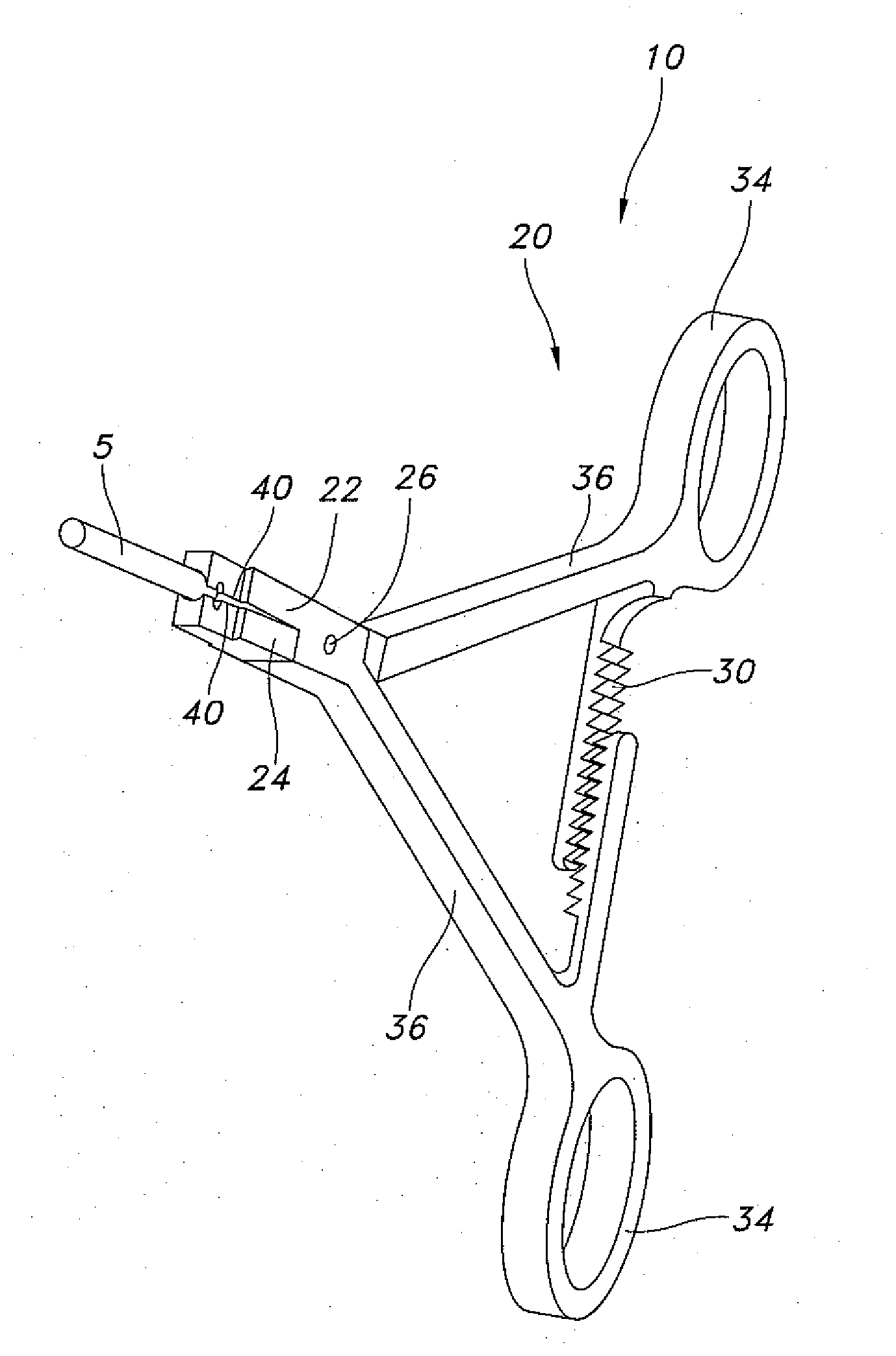 Medical Instrument For Rod Positioning