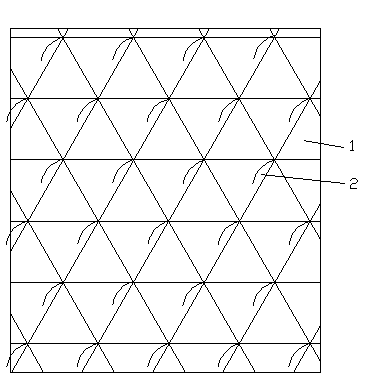 Anti-radiation knit goods with vertical lines