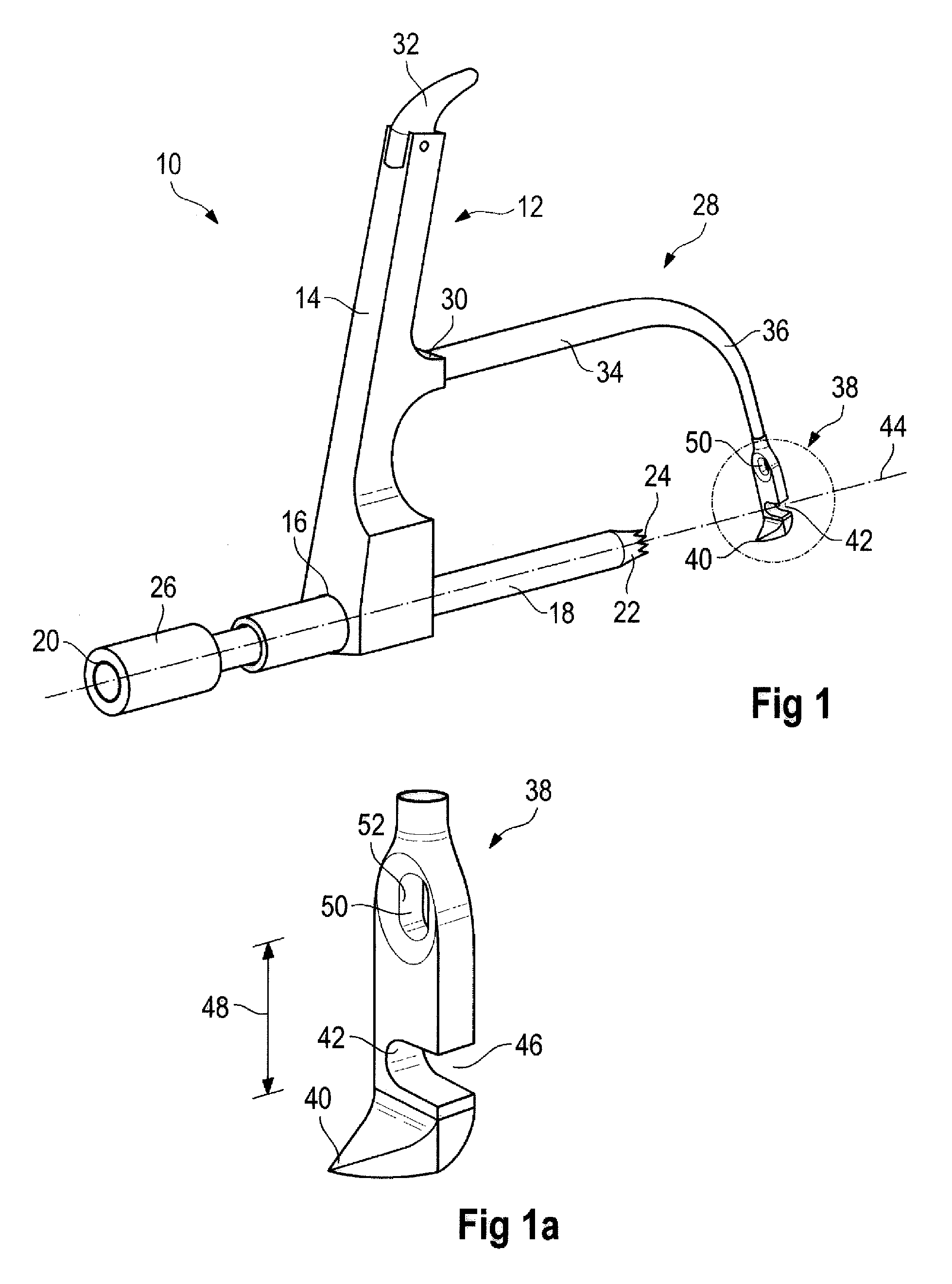 Tibial Aiming Device For The Double Channel Technique