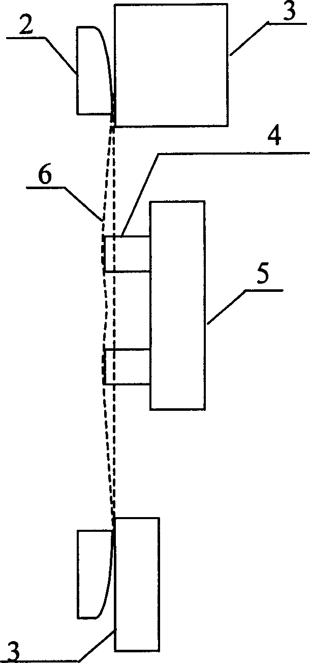 Net making method using pin printing head and its equipment